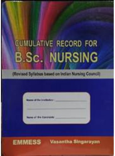 CUMULTIVE RECORD FOR B.Sc. NURSING