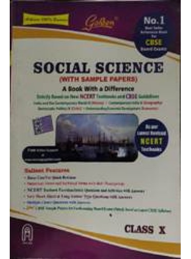 Golden : Ncert Based Social Science Class-X