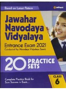 Jawahar Navodaya Vidyalaya Entrance Exam 2021 20 Practice Sets