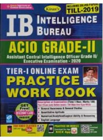 Kiran's Intelligence Bureau Acio Grade-II Tier-I Online Exam Practice Work Book