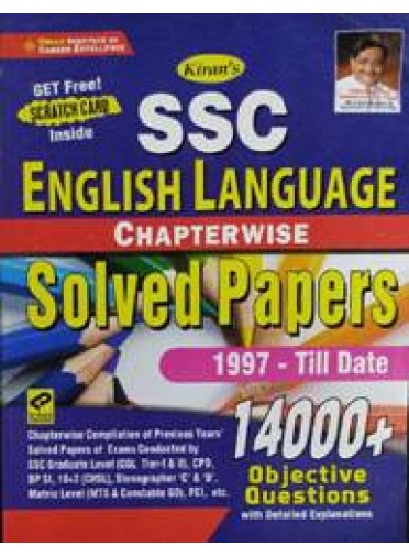 Kirans SSC English Language Chapterwise Solved Papers 1997-Till Date