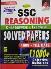 Kirans Ssc Reasoning Chapterwise & Typewise Solved Papers