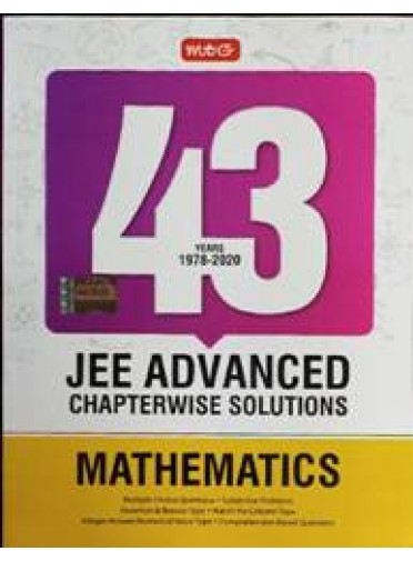 MTG 43 JEE Advanced Chapterwise Solutons Mathematics