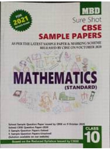 Mbd : Sure Shot Cbse Sample Papers Social Science Class-10 2021