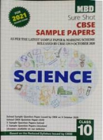 Mbd : Sure Shot Cbse Sample Papers Science Class-10 2021