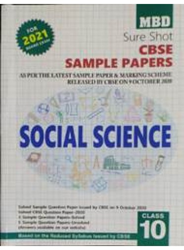 Mbd : Sure Shot Cbse Sample Papers Social Science Class-10 2021