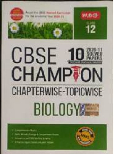 Mtg : Cbse 10yrs Champion 2020-11 Solved Papers Biology Class-12