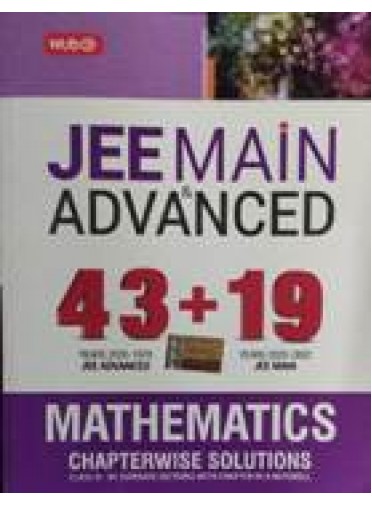 Mtg : Jee Main & Advanced 43+19 Mathematics Chapterwise Solutions