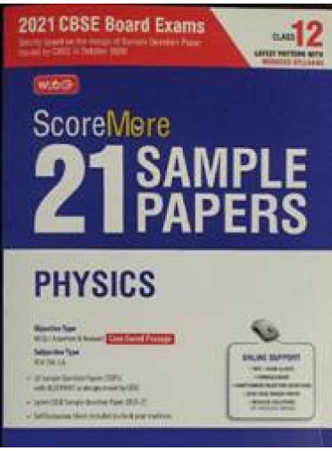 Mtg : Score More 21 Sample Papers Physics Class-12