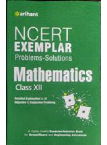 Ncert Exemplar Problems-Solutions Mathematics Class-XII