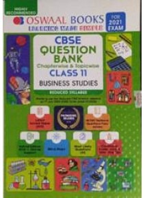 Oswaal Books Cbse Question Bank Class-11 Business Studies 2021