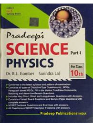 Pradeeps Science (Physics) Part-I For Class-10th