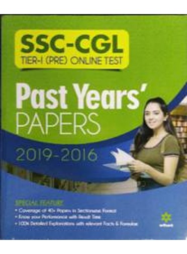 Ssc-Cgl Tier-I (Pre) Online Test Past Years Papers 2019-2016