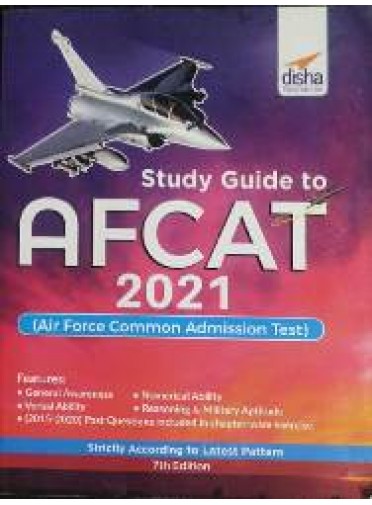 Study Guide To Afcat 2021 7ed